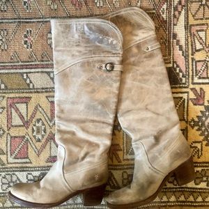 Frye knee high boots